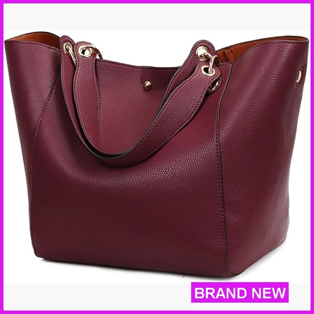Large Capacity Tote Bag Waterproof Hobo Shoulder Handbag Work Travel Purse